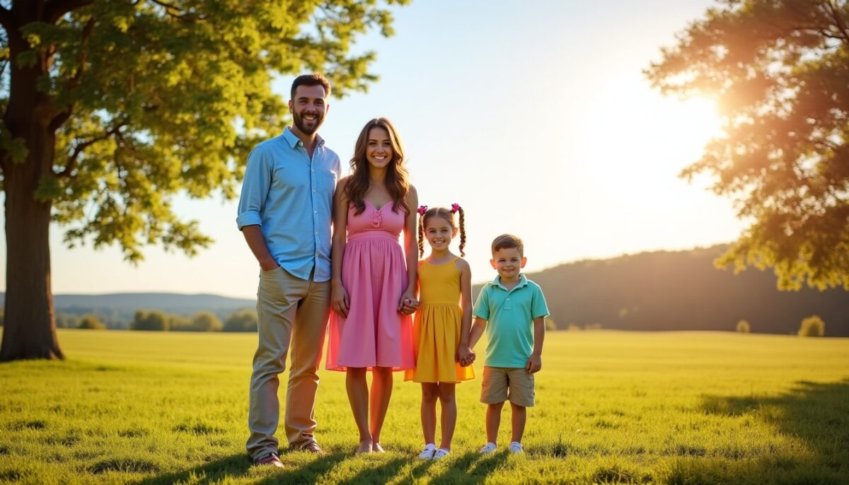 Guide pratique pour créer une tenue familiale harmonieuse lors de votre séance photo